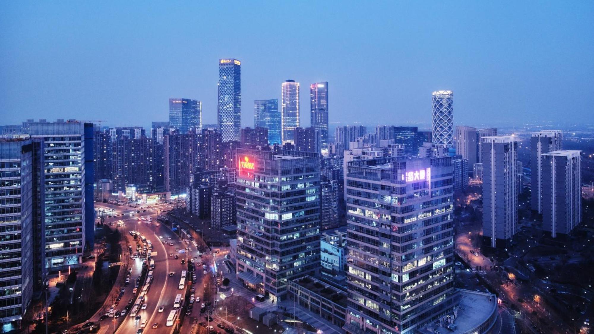 Holiday Inn Beijing Focus Square By Ihg Luaran gambar